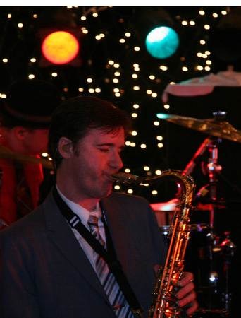 Mighty Mighty Bosstone's saxophonist, Johnny Vegas