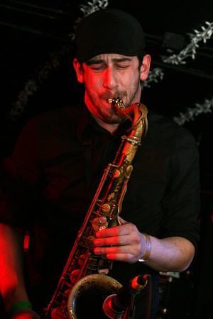 Westbound Train saxophonist, Josh Cohen